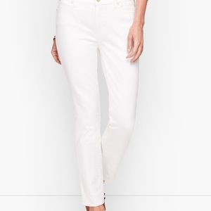 Talbots Women's White Ankle & Cropped Jeans